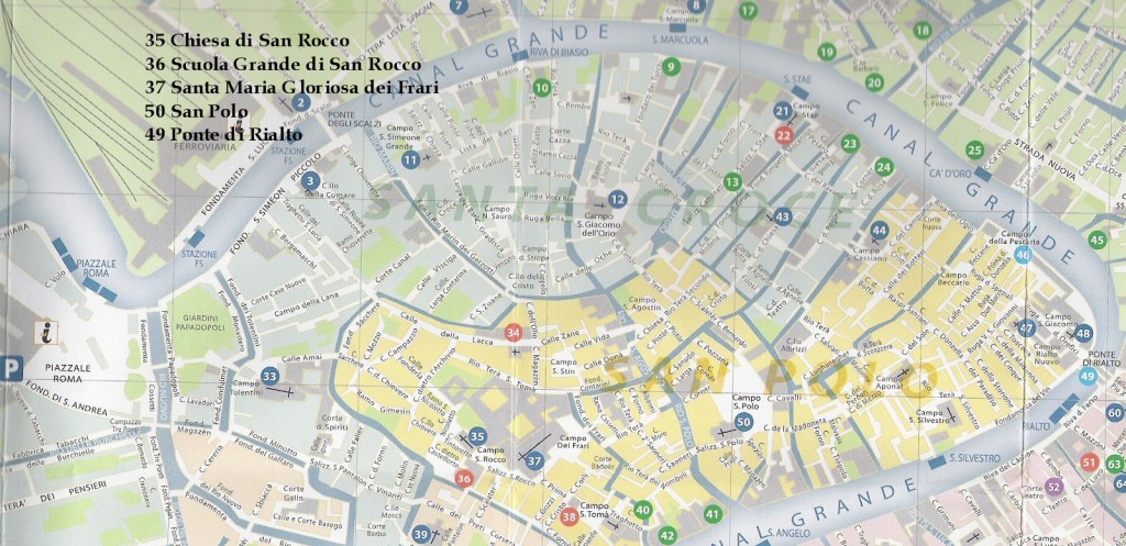 Mappa Piazzale Roma - Rialto