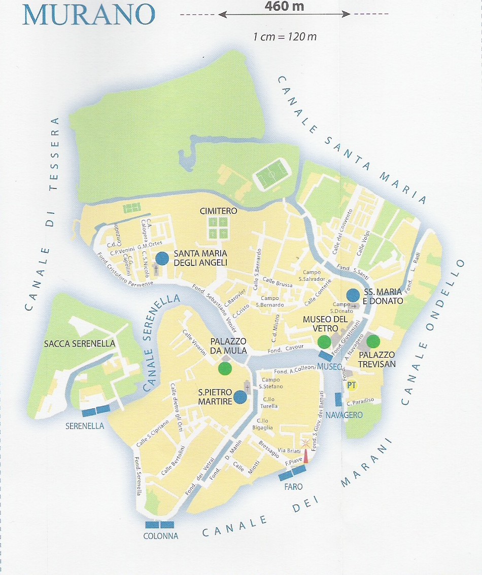 Mappa Murano