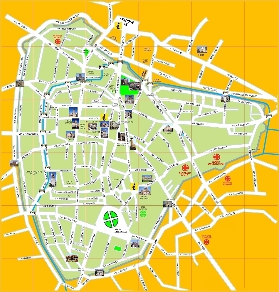 Mappa di Padova